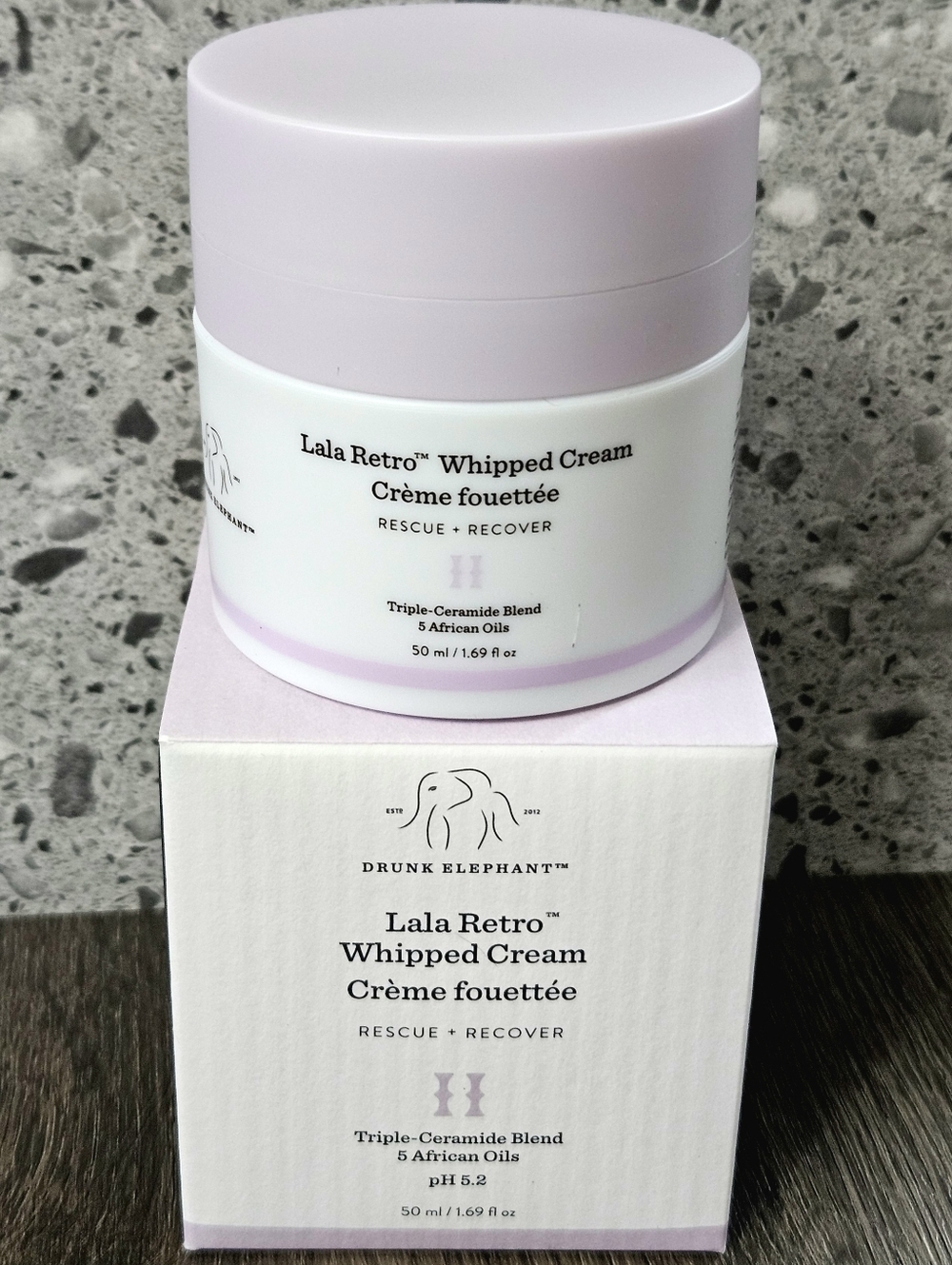Drunk Elephant Lala Retro Whipped Cream Moisturizer Nourishing Refillable NEW